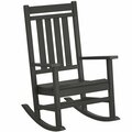 Polywood R199BL Estate Black Rocking Chair 633R199BL